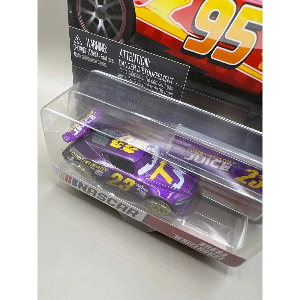 Disney Pixar Cars NASCAR Bubba Wheelhouse Torqueberry Juice 23 Diecast Mattel